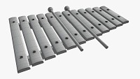 Xylophone toy colored