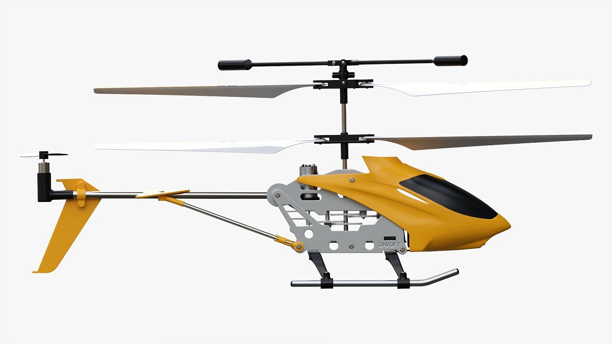 Remote-controlled mini helicopter