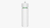 Vapor liquid bottle medium transp cap