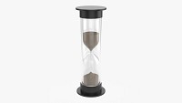 Sandglass hourglass egg sand timer cylindrical shape small