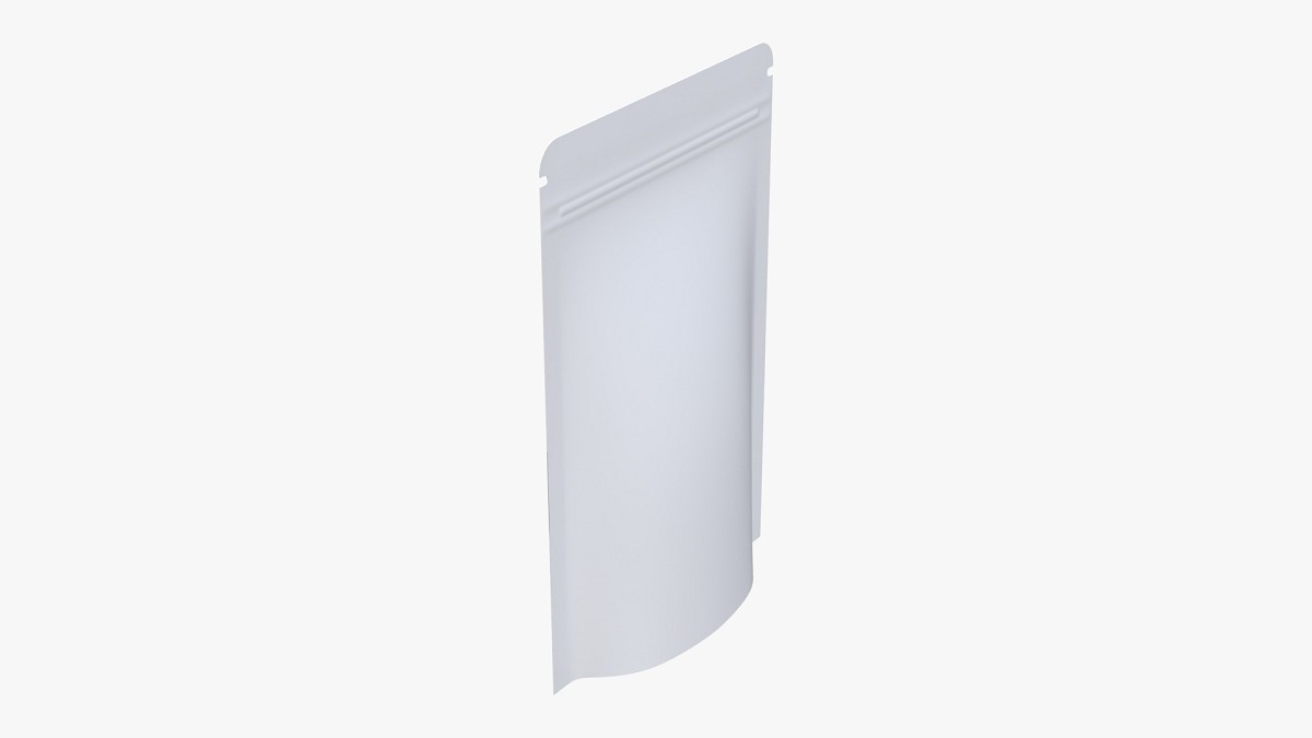 Plastic food pouch bag with screen