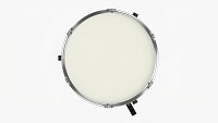 Acoustic Snare Drum On Stand