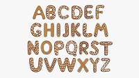 Alphabet Letters Decorated 04