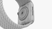 Apple Watch Series 6 braided solo loop gold