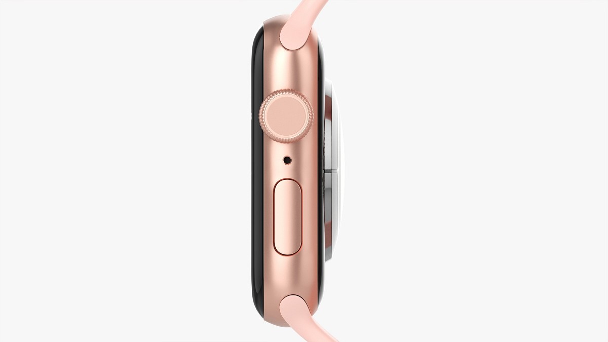 Apple Watch Series 6 silicone loop gold