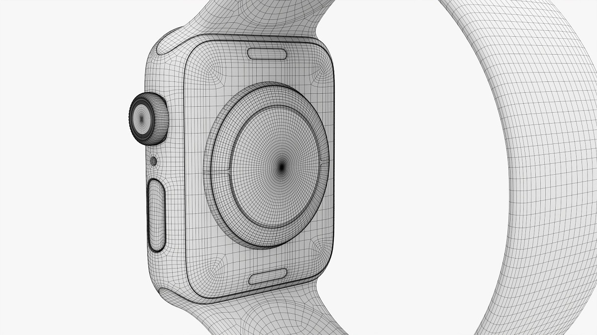 Apple Watch Series 6 silicone solo loop gray