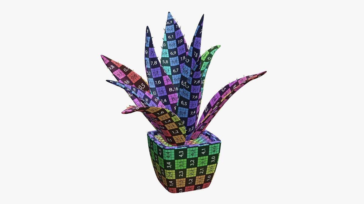 Artificial cactus composition 01
