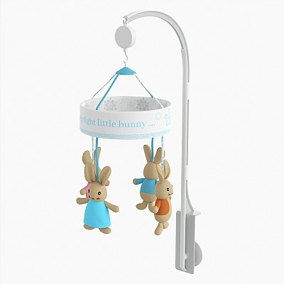 Baby Cot Side Musical Toy