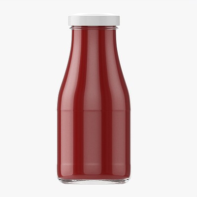 Barbecue Sauce Bottle 01
