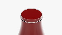 Barbecue Sauce In Glass Bottle 01