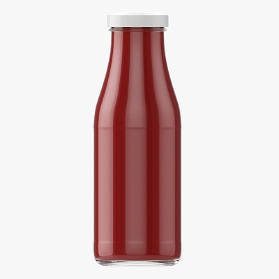 Barbecue Sauce Bottle 02