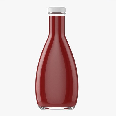 Barbecue Sauce Bottle 03