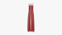 Barbecue Sauce In Glass Bottle 03