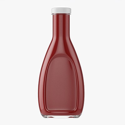 Barbecue Sauce Bottle 04