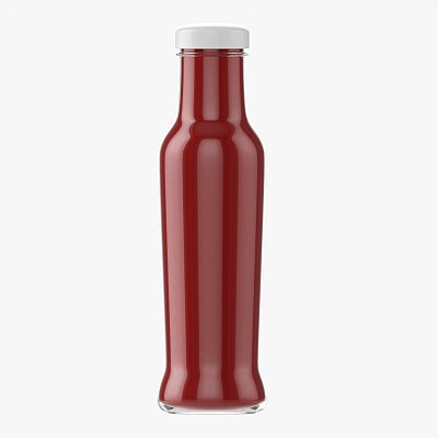 Barbecue Sauce Bottle 05