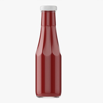 Barbecue Sauce Bottle 07
