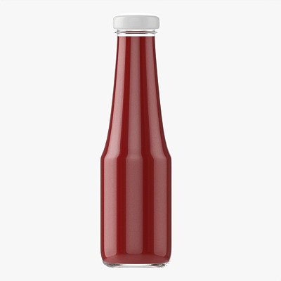 Barbecue Sauce Bottle 08