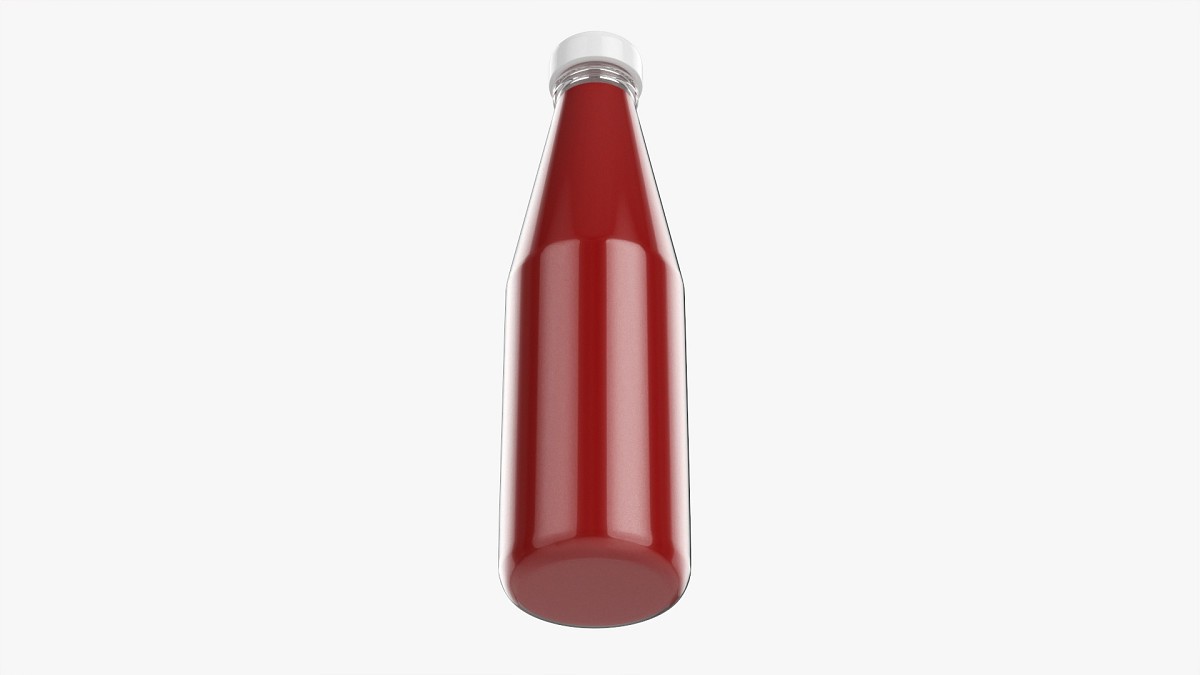 Barbecue Sauce In Glass Bottle 10