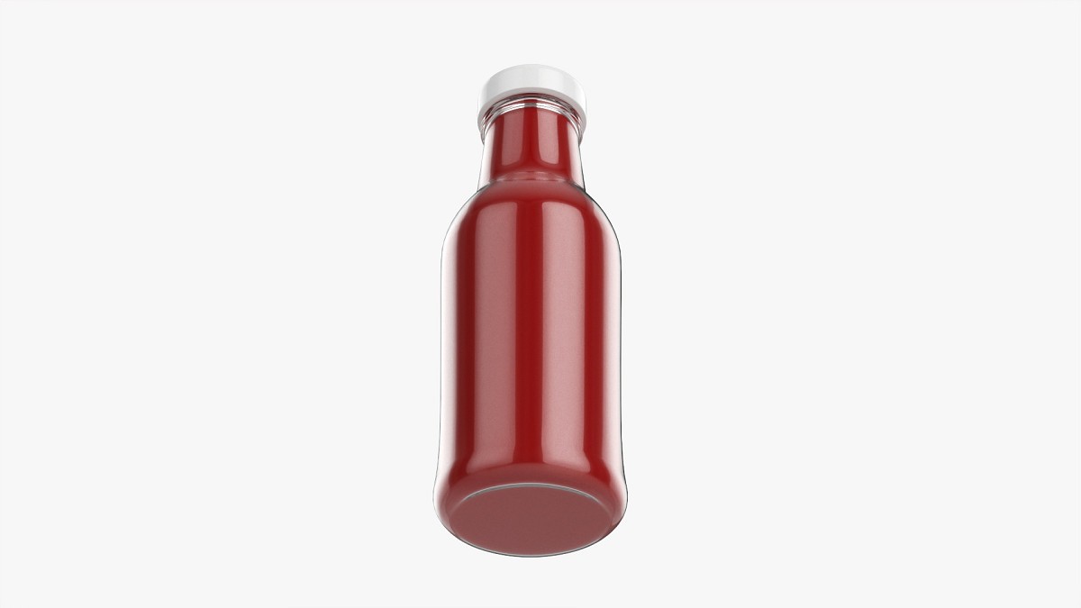 Barbecue Sauce In Glass Bottle 13