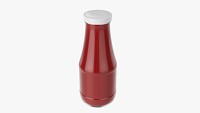 Barbecue Sauce In Glass Bottle 16