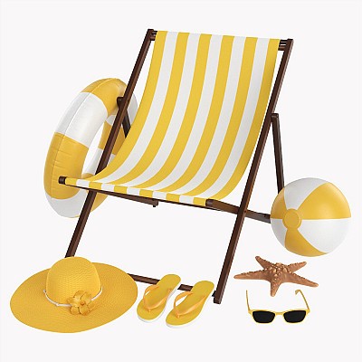 Beach Set 01 Yellow