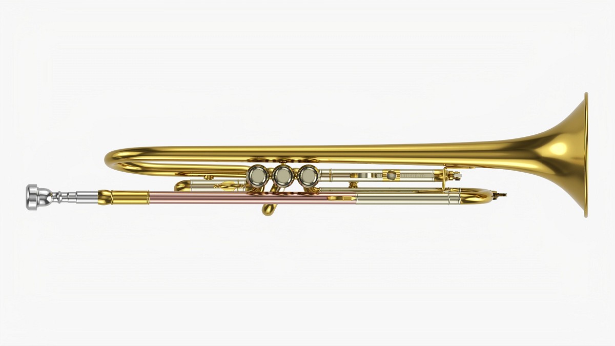 Brass Bell Trumpet