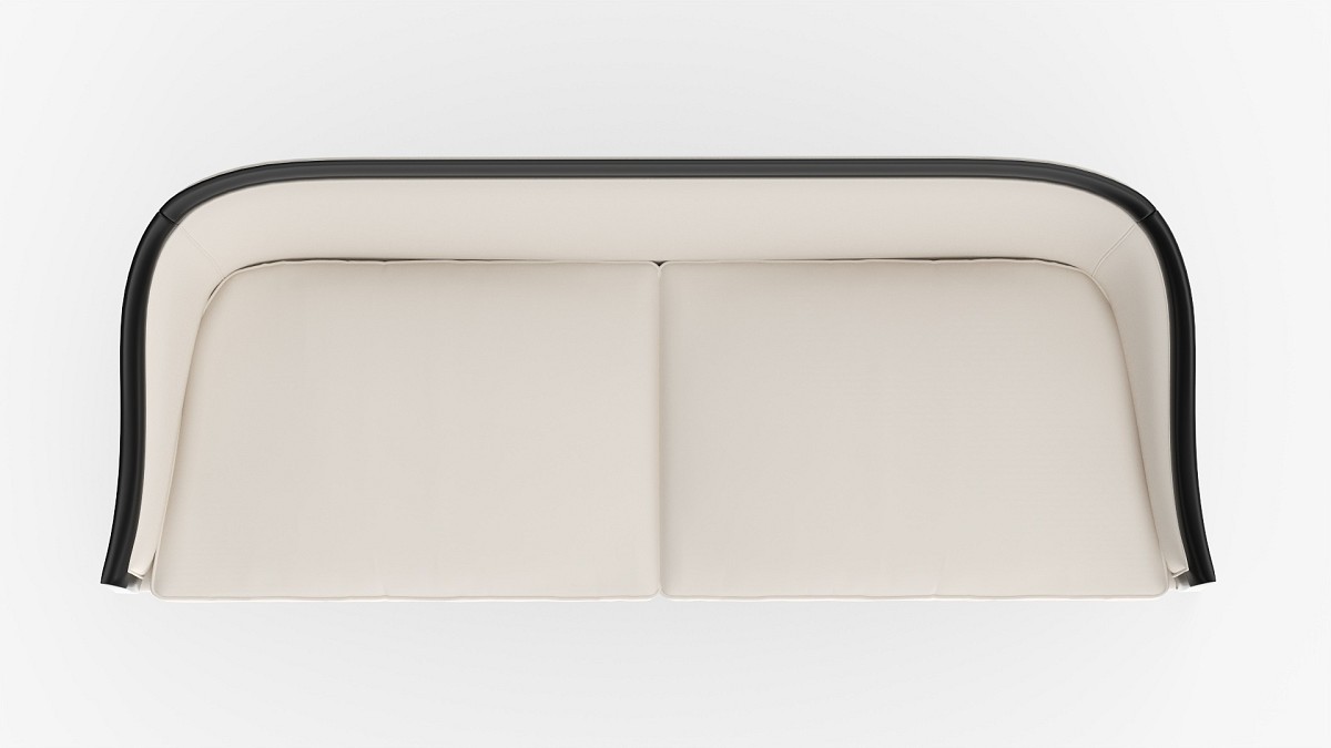Cabriole style sofa 02
