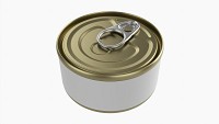 Canned Food Round Tin Metal Aluminum Can 013