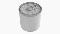 Canned Food Round Tin Metal Aluminum Can 014