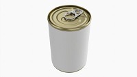 Canned Food Round Tin Metal Aluminum Can 015