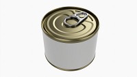 Canned Food Round Tin Metal Aluminum Can 016
