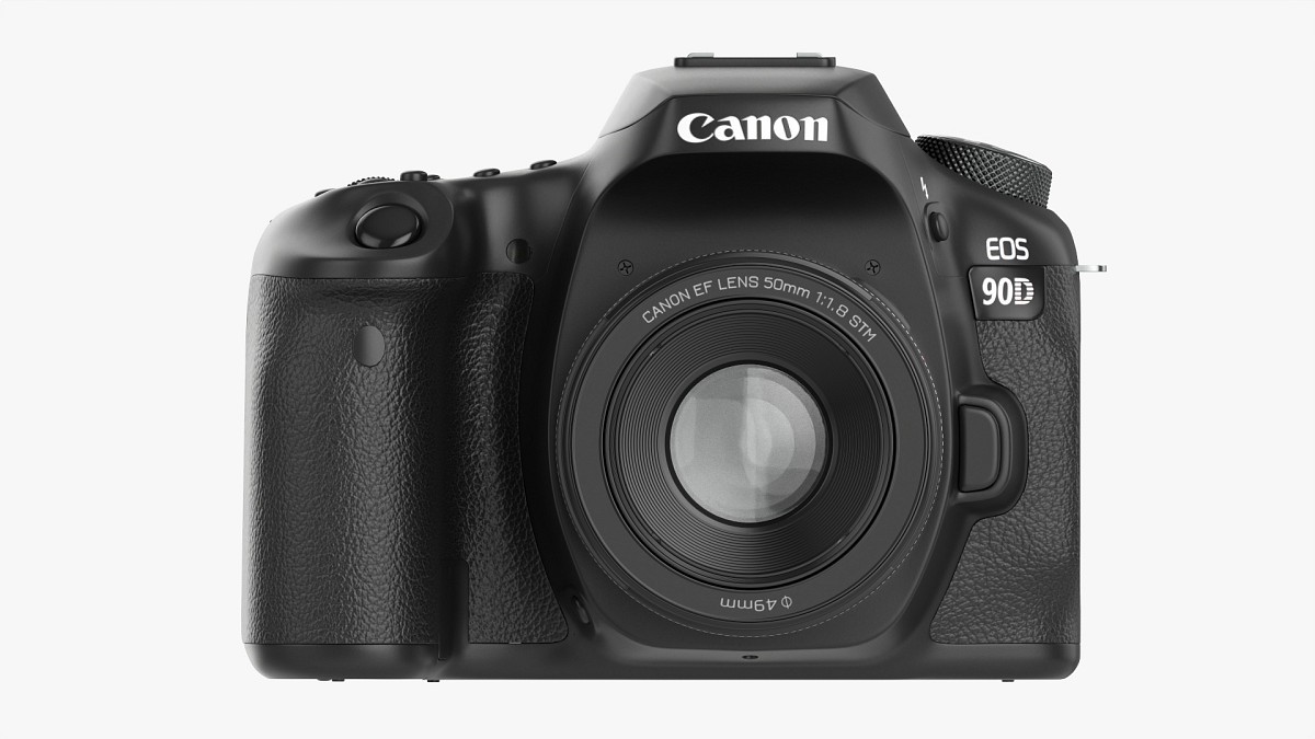 Canon EOS 90D DSLR camera 50mm f1.8 STM Lens 01
