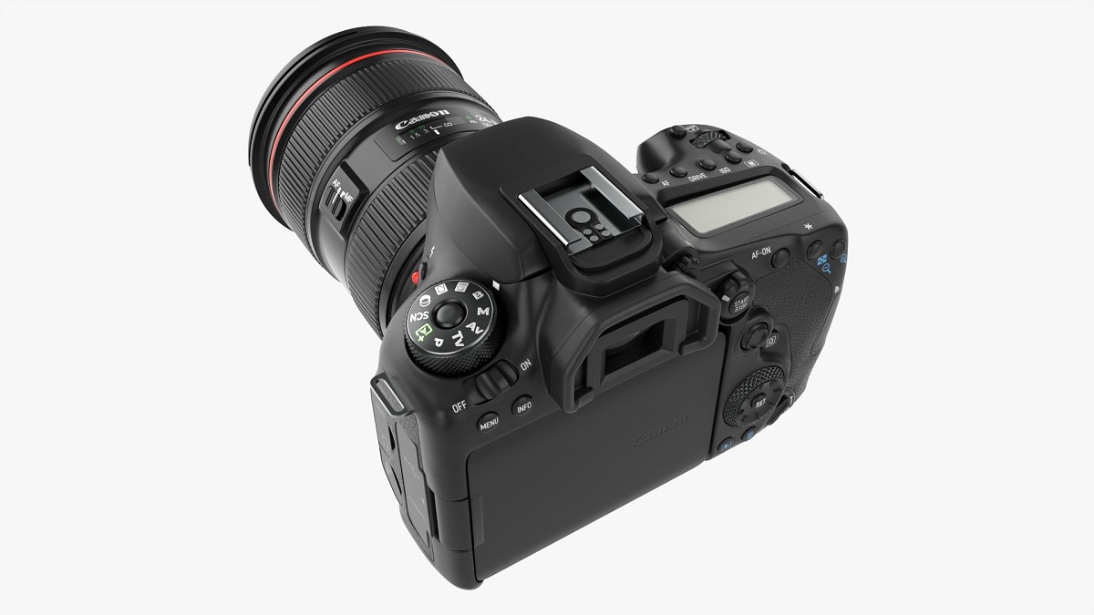 Canon EOS 90D DSLR camera EF 24-70mm f2.8L II USM Lens 01