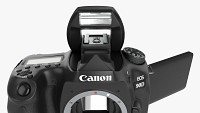 Canon EOS 90D DSLR camera body closed