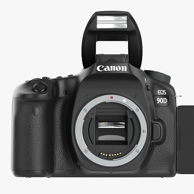 Canon EOS 90D body open