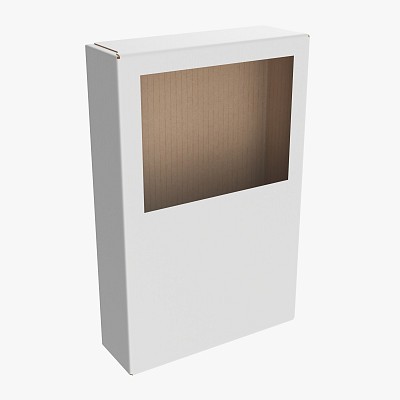 Cardboard box window 02