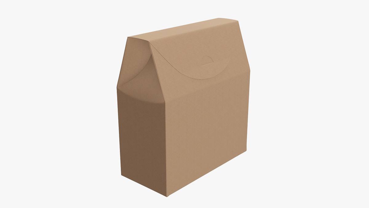 Cookie box wide cardboard