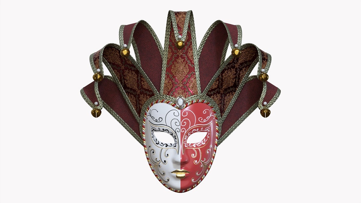 Carnival Venetian Mask 02