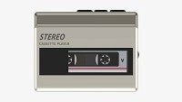 Cassette tape player
