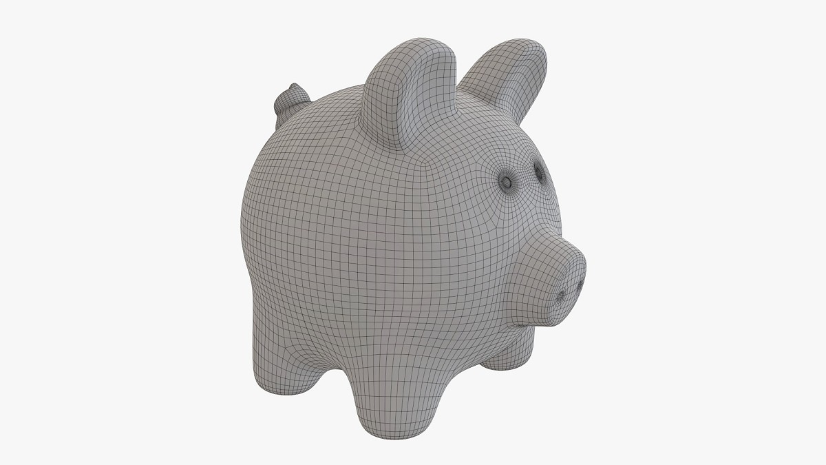 Ceramic piggy money bank