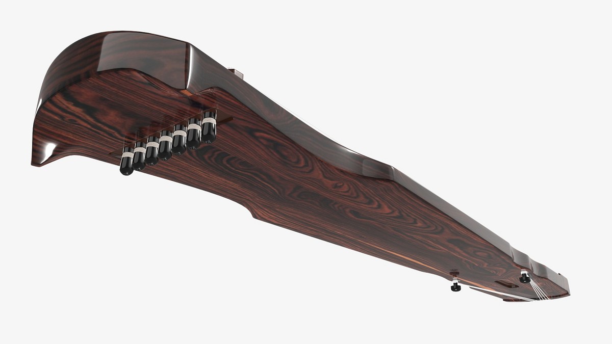 Chinese zither musical instrument
