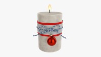 Christmas candle DIY 04