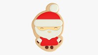 Christmas cookie Santa Claus