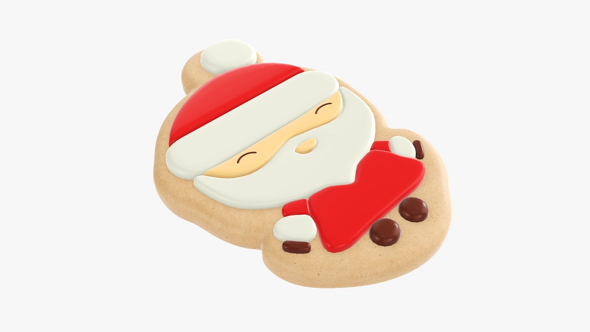 Christmas cookie Santa Claus