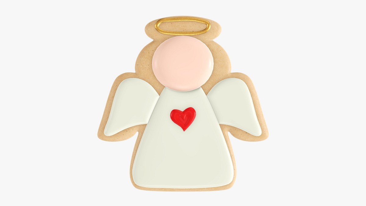 Christmas cookie angel