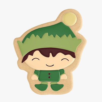 Christmas cookie elf