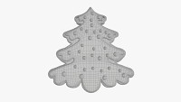 Christmas cookie fir tree 02