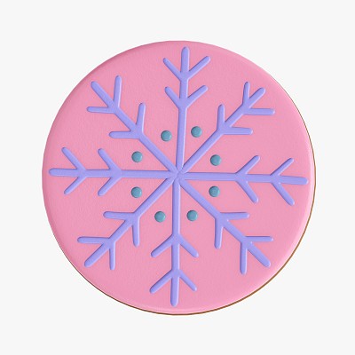 Cookie snowflake 02