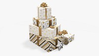 Christmas gifts with decorations 03