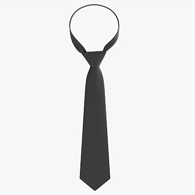 Classic Necktie 03 Black